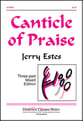 Canticle of Praise Three-Part Mixed choral sheet music cover